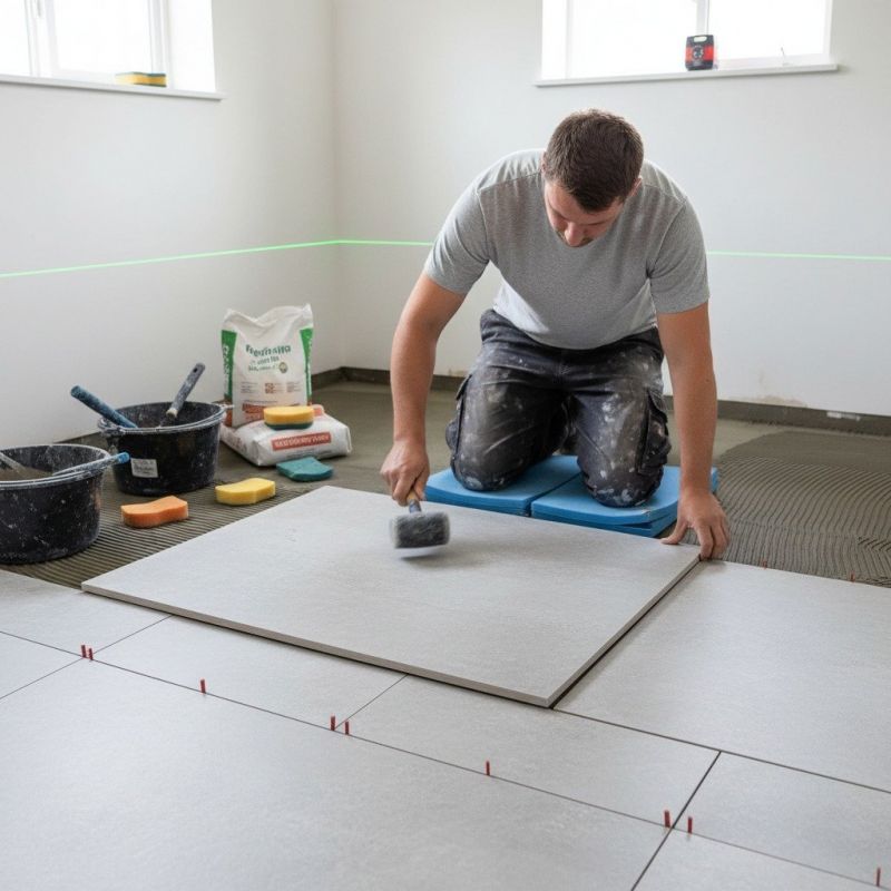 Cement Floor Installation