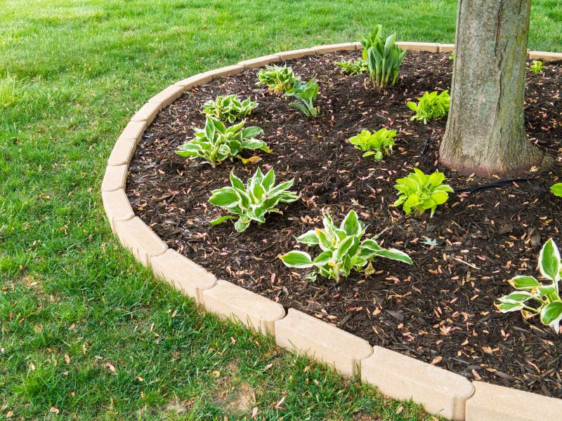 Concrete Border Installation