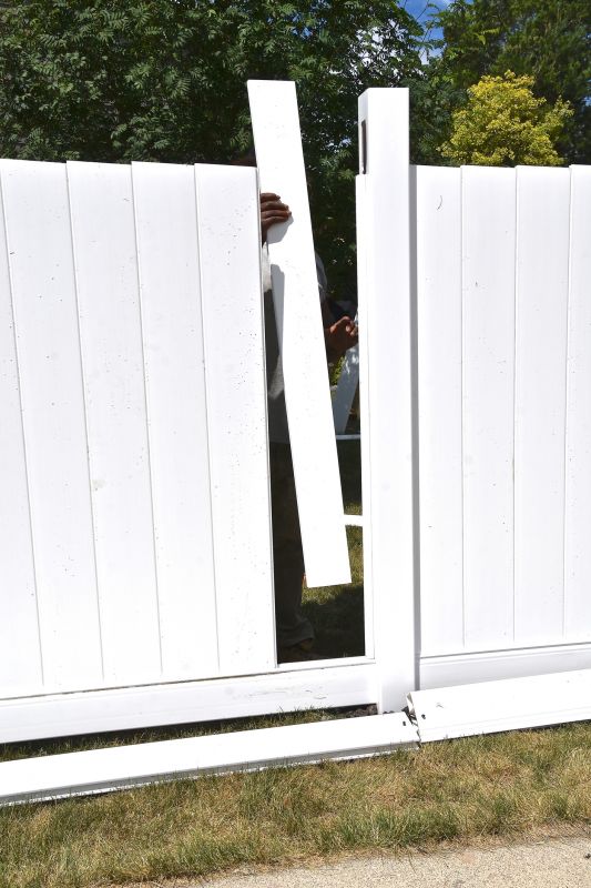 Concrete Fence Installation