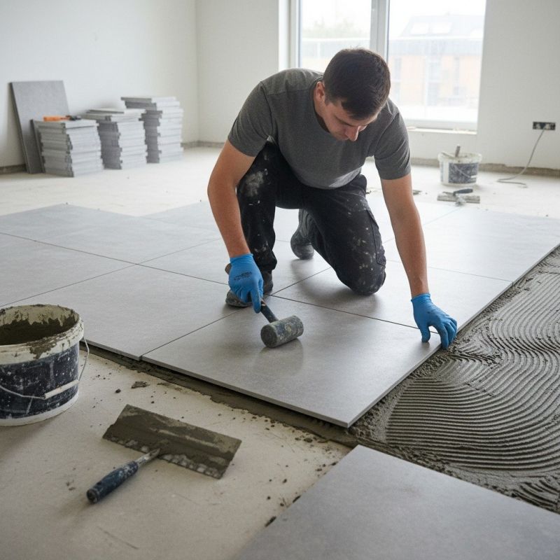 Garage Floor Installation