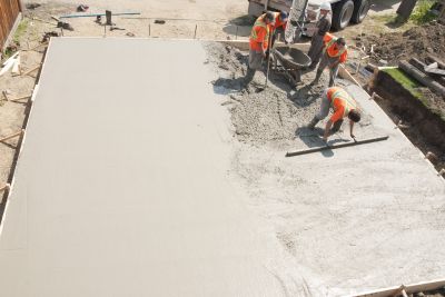 Garage Slab Installation