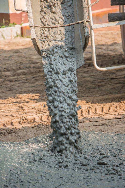 Patio Concrete Pouring