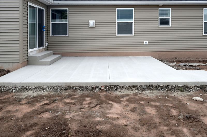 Patio Concrete Pouring