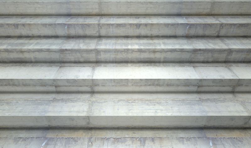 Poured Steps Installation