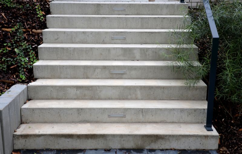 Poured Steps Installation